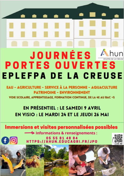 JPO samedi 9 avril 2022