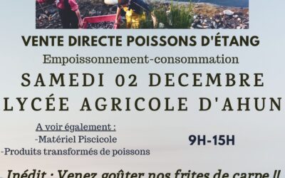 Vente de poissons à Félinas