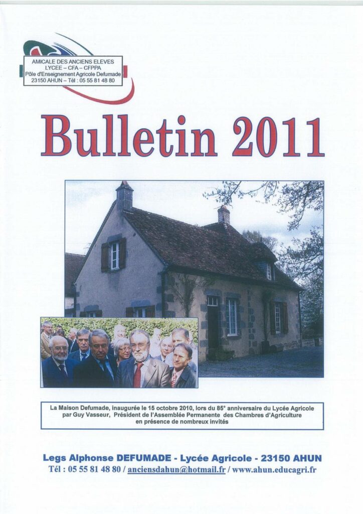 thumbnail of Bulletin 2011
