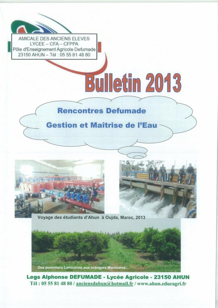thumbnail of Bulletin 2013