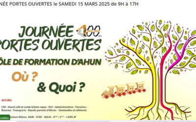 Journée Portes Ouvertes: 15 mars