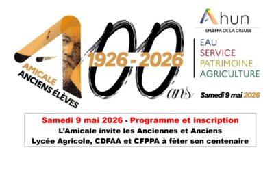 Centenaire Amicale : samedi 9 mai 2026